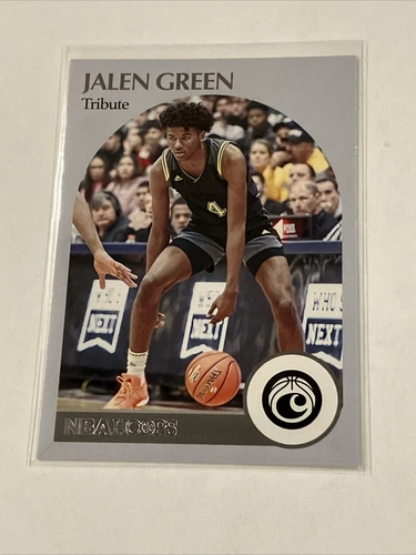 2021-22 CHRONICLES   HOOPS DRAFT PICKS JALEN GREEN TRIBUTE ROOKIE #54