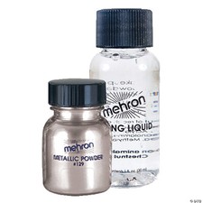 Metallic Silver Liquid Powder - Mehron Inc.  A/R 