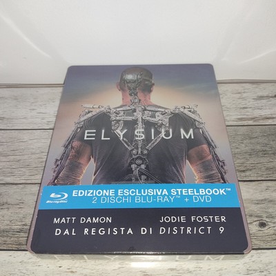 Elysium STEELBOOK [Blu-Ray + DVD] - NEU