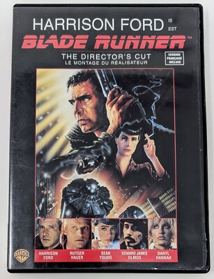 Blade Runner DVD Director's Cut DVD (1982) - Region 1 - FR/EN - VG+ (Tested)
