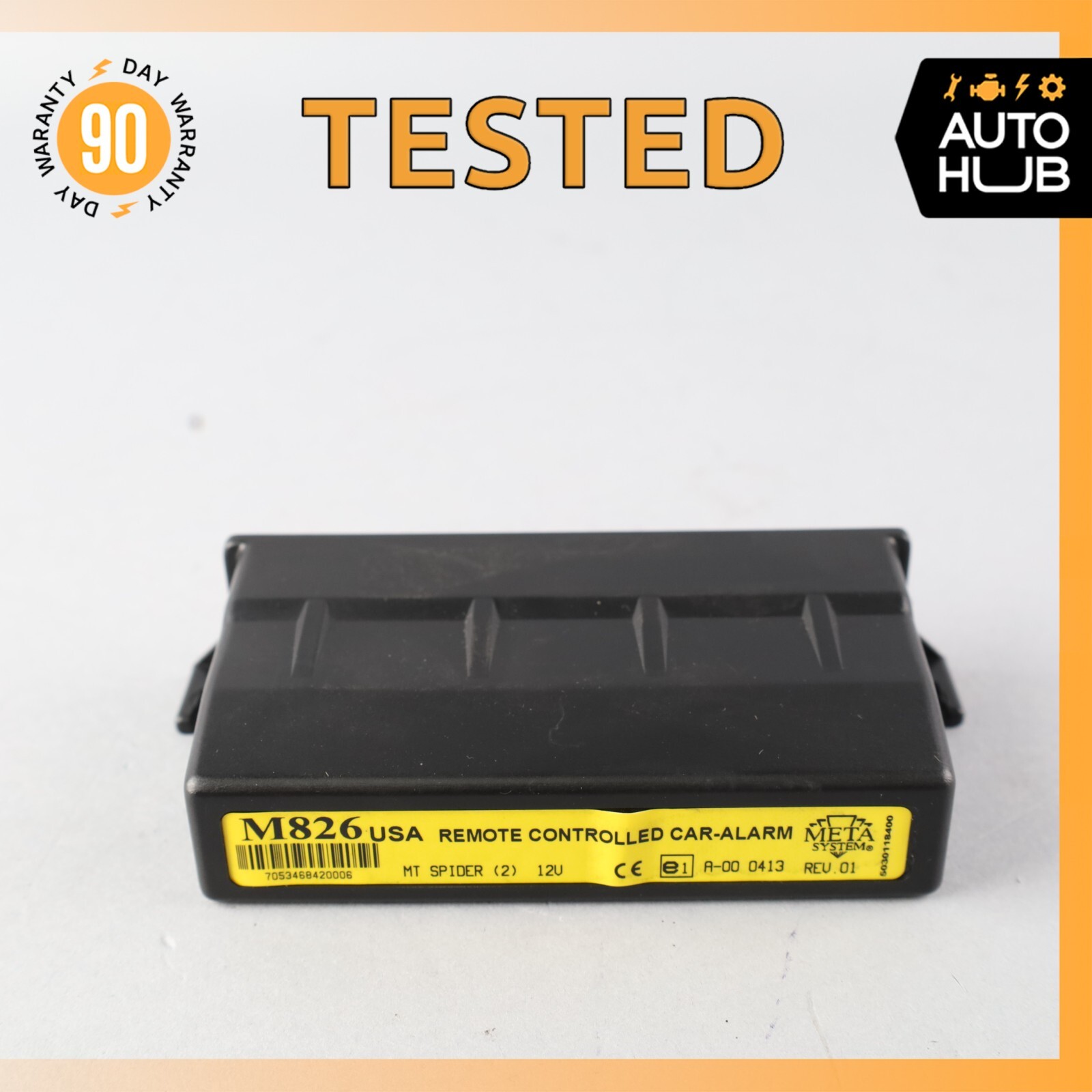02-07 Maserati Spyder 4200 M138 Remote Controlled Car Alarm ECU Control Unit OEM