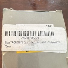 Titan Pro TRCFD7075 Motor Run Dual Capacitor 70 7.5 MFD 440/370 VAC