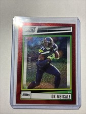 DK Metcalf 2022 Panini Score /499 Red Sparkles ￼