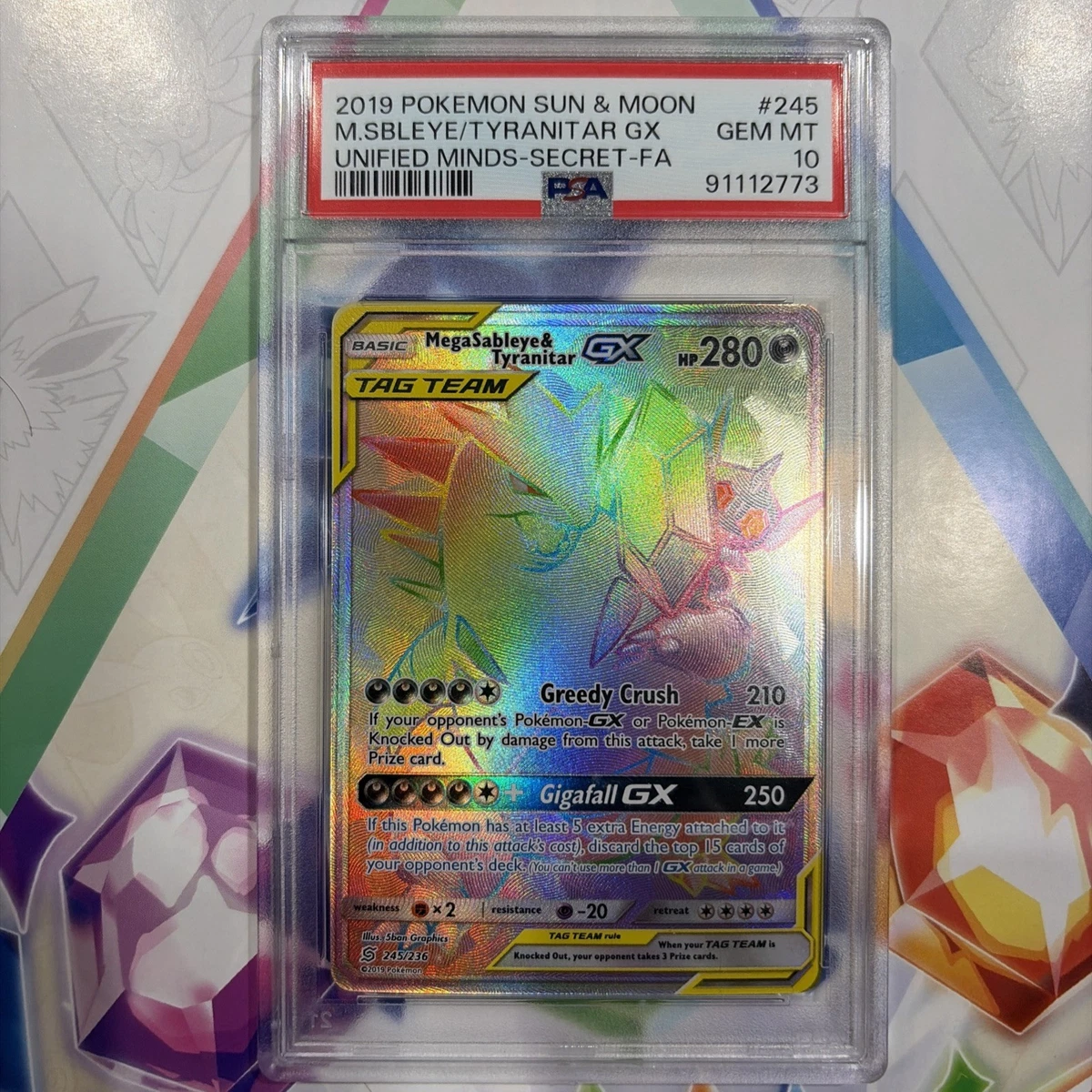 Pokémon TCG Professional Sports Authenticator (PSA) Sun & Moon