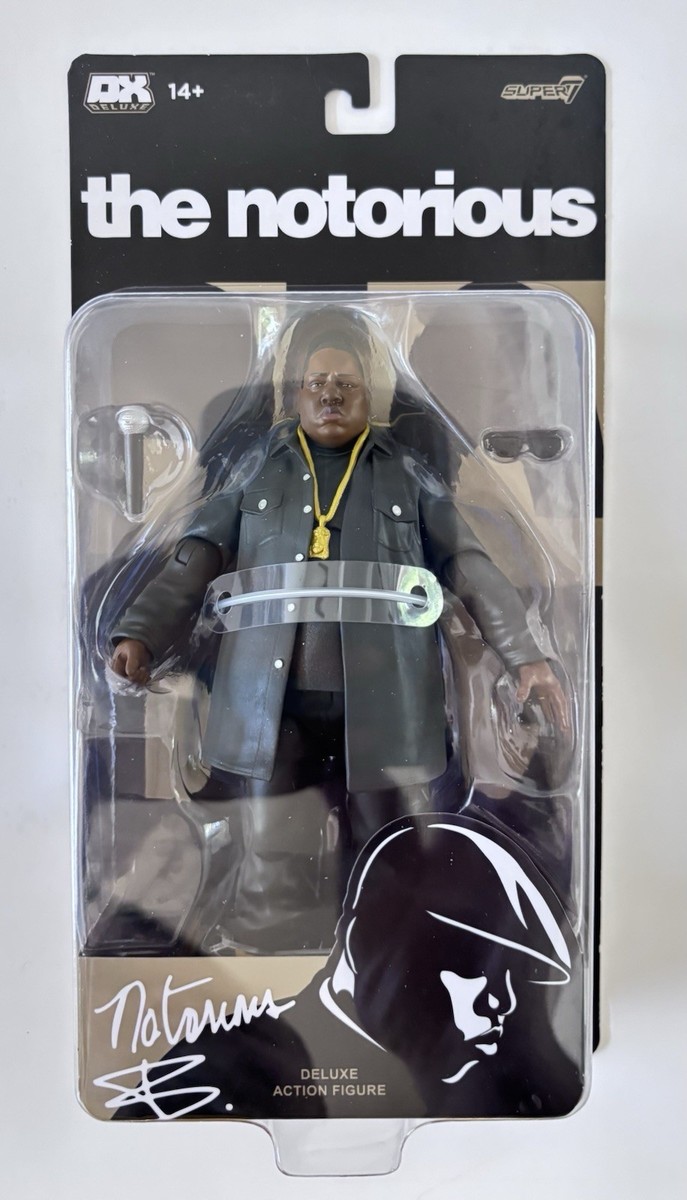 Notorious BIG Deluxe 7” Action Figure Biggie Smalls ReAction