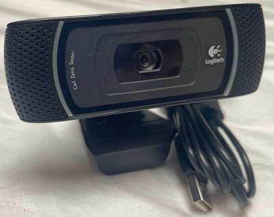 Logitech B910 v-u002 1Carl Zeiss Tessar Glaslinse Dual Stereo Mikrofon USB HD Webcam
