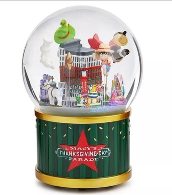 Macy's 2024 Thanksgiving Parade Musical Snow Globe Limited Edition IN-HAND     