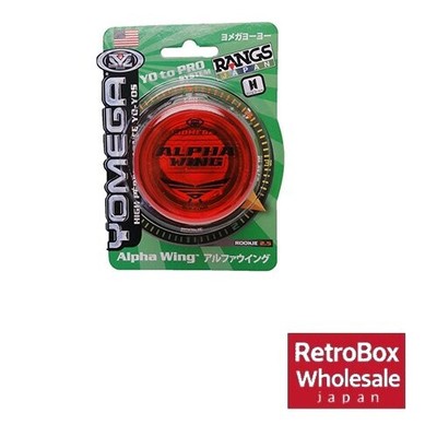 RANGS Japan Yoyo Yomega Alpha Wing Red