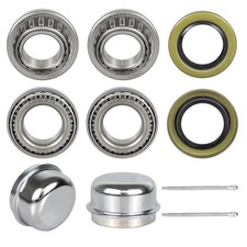 KABOBEARING 2 Set Fits for 11/16'' inch Axles Trailer Wheel Hub Bearings,L446...