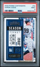 2020 CONTENDERS #54 AARON JUDGE PSA 9