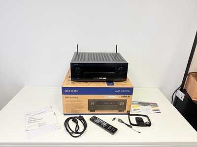 DENON AVR-X4700H 9.2-Channel 8K AV Receiver with HEOS Bluetooth