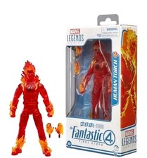 The Fantastic Four  First Steps Marvel Legends Series Human Torch 6-Inch Action