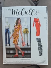 8058 McCALLS - Knit DRESS - Sz 6/8/10/12/14 New Uncut