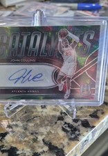 2021-22 Panini Spectra - Catalysts Signatures John Collins Meta Prizm /25 (AU)
