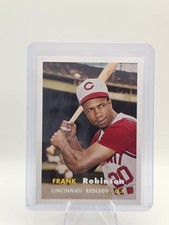 2006 Topps Rookie of the Week #35 FRANK ROBINSON 1957 Reprint Reds