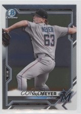 2021 Bowman Chrome Prospects Max Meyer #BCP-201 6u5