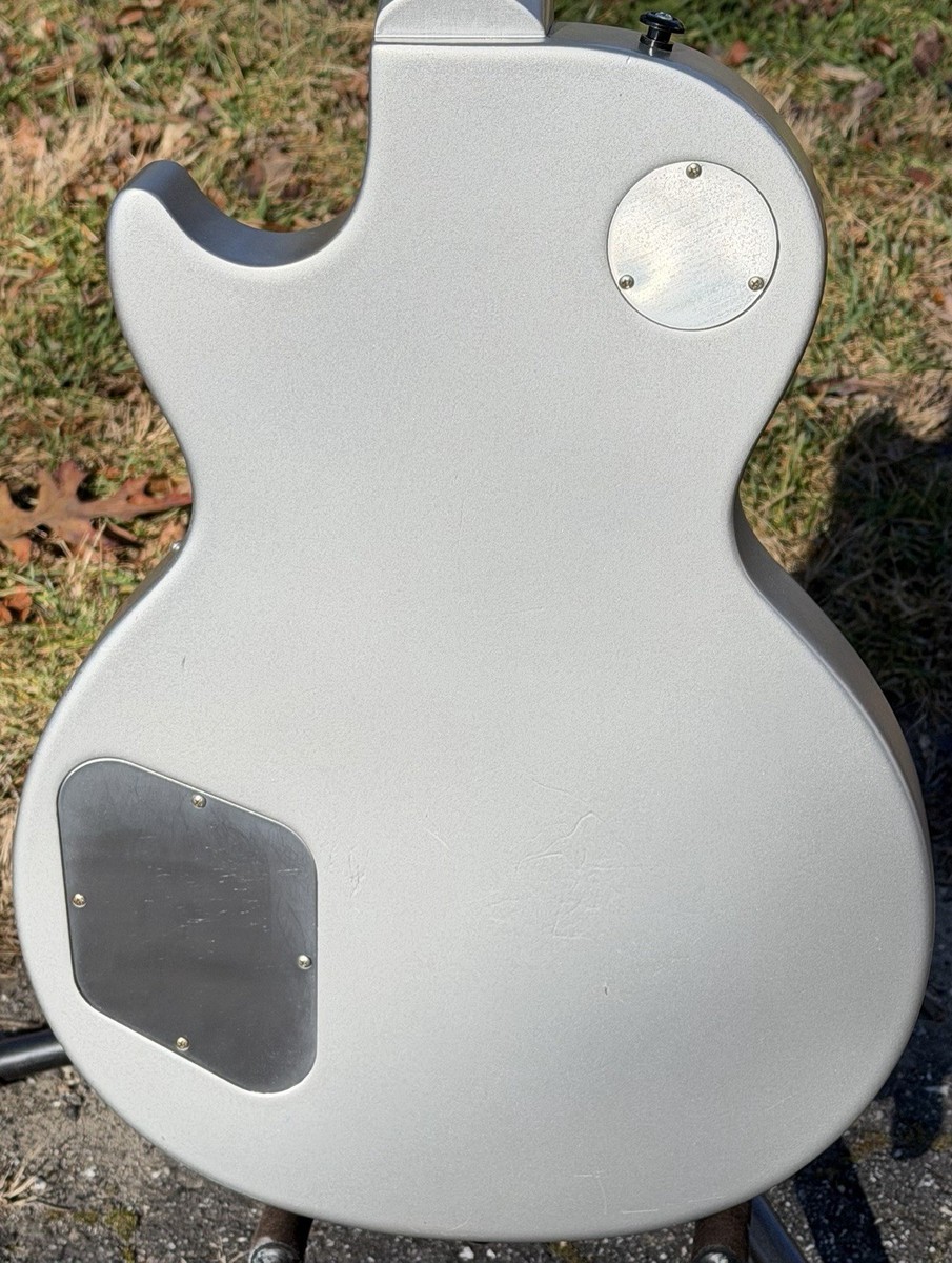 2003 Gibson Les Paul Studio Platinum W/HSC Silver | eBay