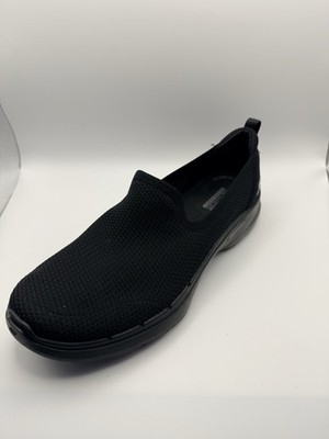 Amputierte Skechers GO Walk 6 Damen-Sportschuhe schwarz UK 6,5 links