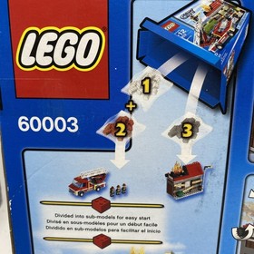 Lego City FIRE EMERGENCY 60003 Factory Sealed 2013 Retired 301 Pieces See Desc