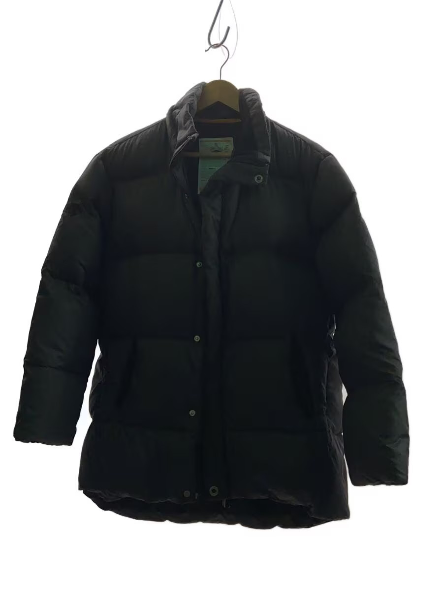 DESCENTE Down Jacket, Medium, Nylon, GRY, DAT-3672 - image 1