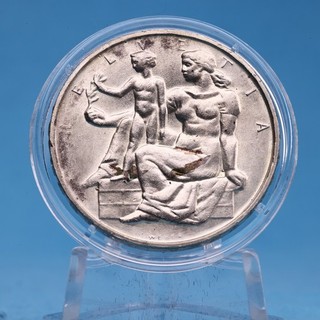 Schweiz 5 Franken 1948 100. Jahre Verfassung 15 g Silber 835 Vz