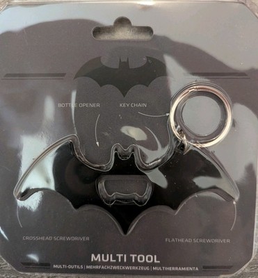 Batman Multi-Tool Bottle Opener Keychain Paladone DC Comics - Keyring - NEW