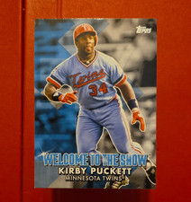 Topps [Welcome to the Show] Kirby Puckett #WTTS-7 Minnesota Twins Baseball