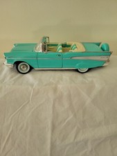 diecast 1/18 Road Legends 1957 Chevrolet Bel Air Convertible Torqouise
