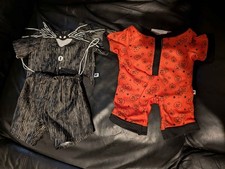 Build A Bear Jack Skellington Outfit And Pumpkin Sleeper Pajamas