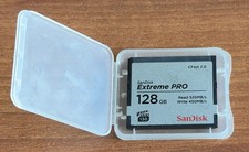 SanDisk Extreme PRO 128GB CFast 2.0 Read 525MB/s Write 450MB/s Memory Card