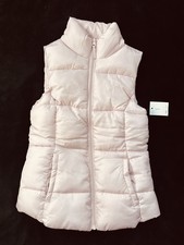 NWT SO Puffer Vest Girl's Youth Size L 10/12 Pastel Pink