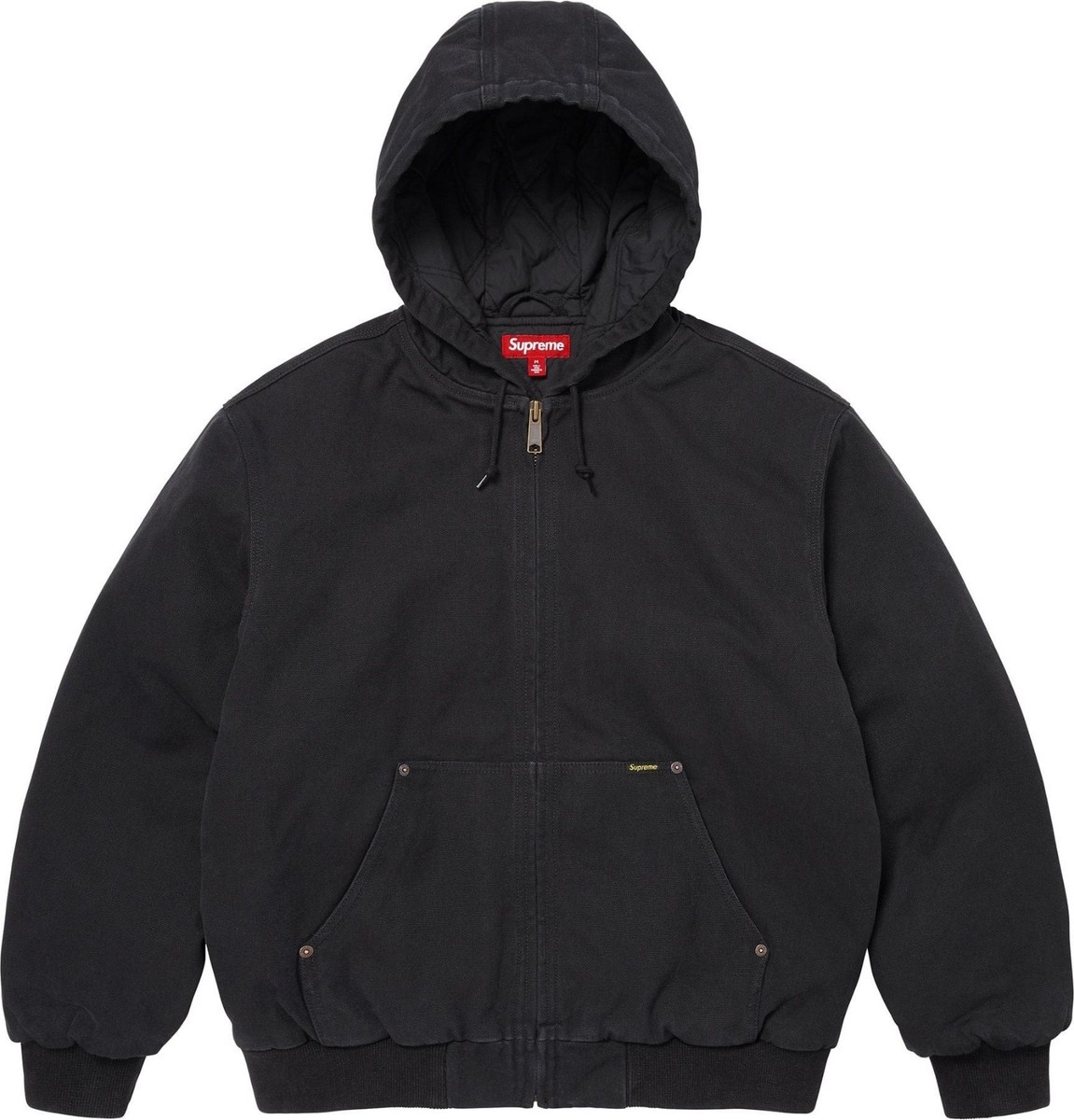 ジャケット・アウター Supreme 2-Tone Hooded Work Jacket Supreme The Misfits® Hooded Work Jacket Black Royal 2colors 26SS