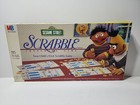 Vintage Sesame Street Scrabble Child Crossword Game 1992 Milton Bradley #4331
