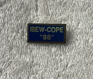 1988 IBEW-COPE Lapel Pin