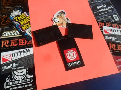 ELEMENT 3 MM SOFT RISER PADS NUR FÜR ELEMENT TRUCKS .........siehe meine 400 Angebote