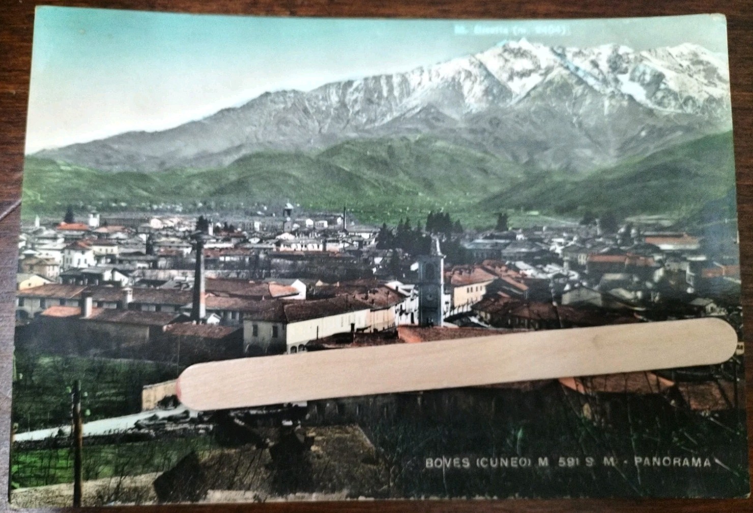 Boves( Cuneo) M. 591 S. M. - Panorama- VG 1951, Molto Bella