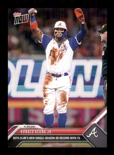 2023 Topps Now 946 Ronald Acuña Jr.