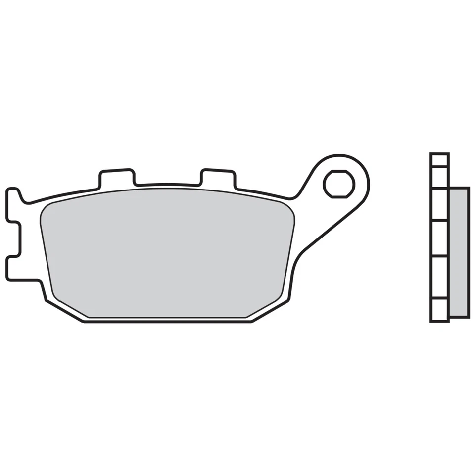 Pastillas de freno para Suzuki GSXS 1000 F TOURING ABS 2016-2019 Rr Sinter Street Brembo Foto 2 de 4