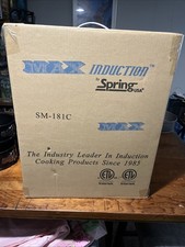 Spring USA SM-181C Max Induction Cook Hold Range Countertop, Single, 12.5"W