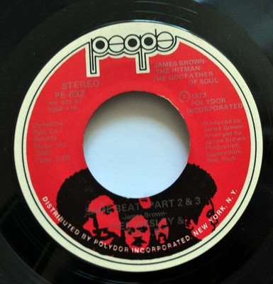 FRED WESLEY the J.B.'S 45 Same Beat Parts 1,2 & 3 PEOPLE 1973 James Brown  c5443