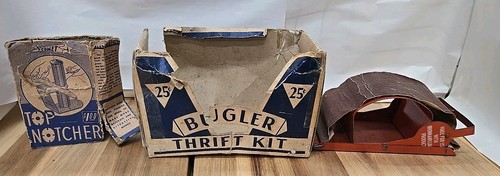 Vintage Bugler Thrift Kit Cigarette Rolling Machine in Original Box