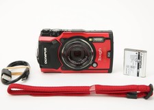 Olympus Tough TG-5 Waterproof Digital Camera (Red) 12MP, 4x Zoom f/2 Lens