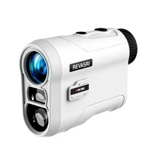 REVASRI Golf Rangefinder w/ Slope, Pin Lock, Vibration, External Switch - 1000 Y