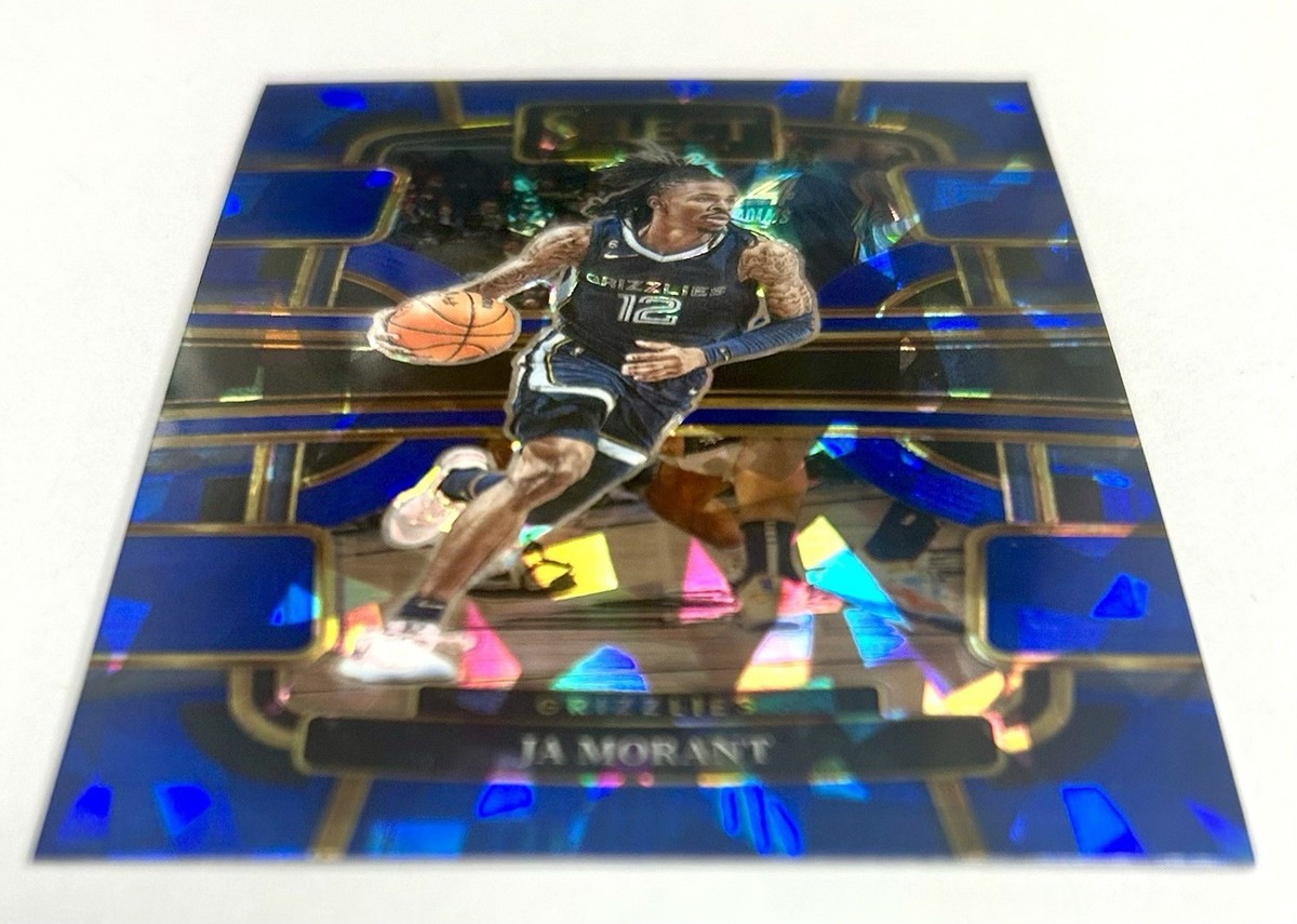 沼高バレーボーイズ コンプリートセット 2023-24 Select Ja Morant Blue Cracked Ice Prizm Refractor SP #65