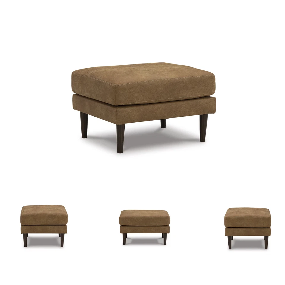 Otomana Telora contemporánea diseño exclusivo de Ashley, caramelo Foto 4 de 4