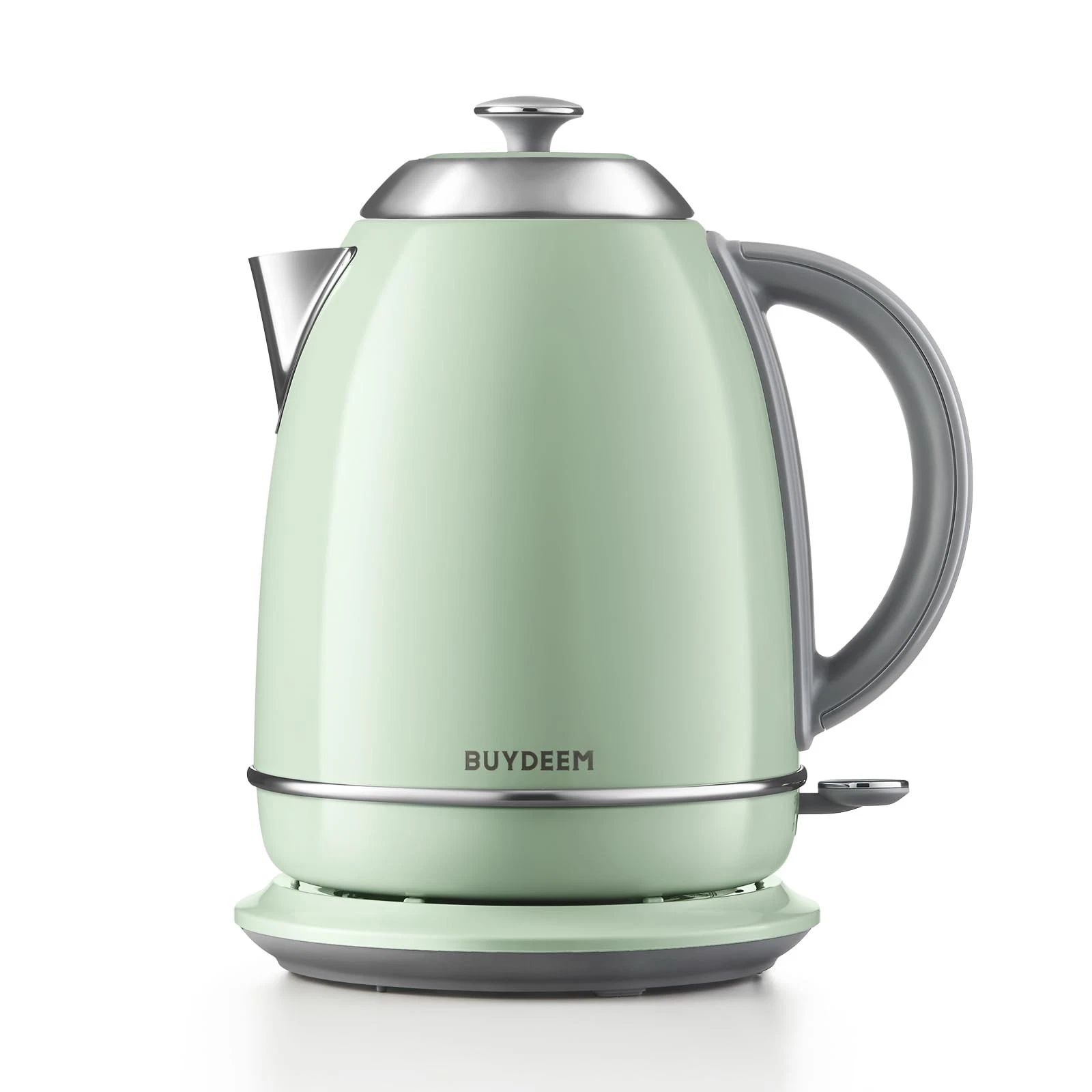 K640 Stainless Steel Electric Tea Kettle with Auto Shut-Off and Boil Dry Prot...