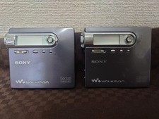 Power confirmed SONY MD Walkman MZ-N10 NET MD Lot of 2 used from Japan
