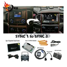 SYNC 1 to SYNC 3 Upgrade Kit 3.4V Carplay APIM Module 4" TO 8" for Ford Ranger
