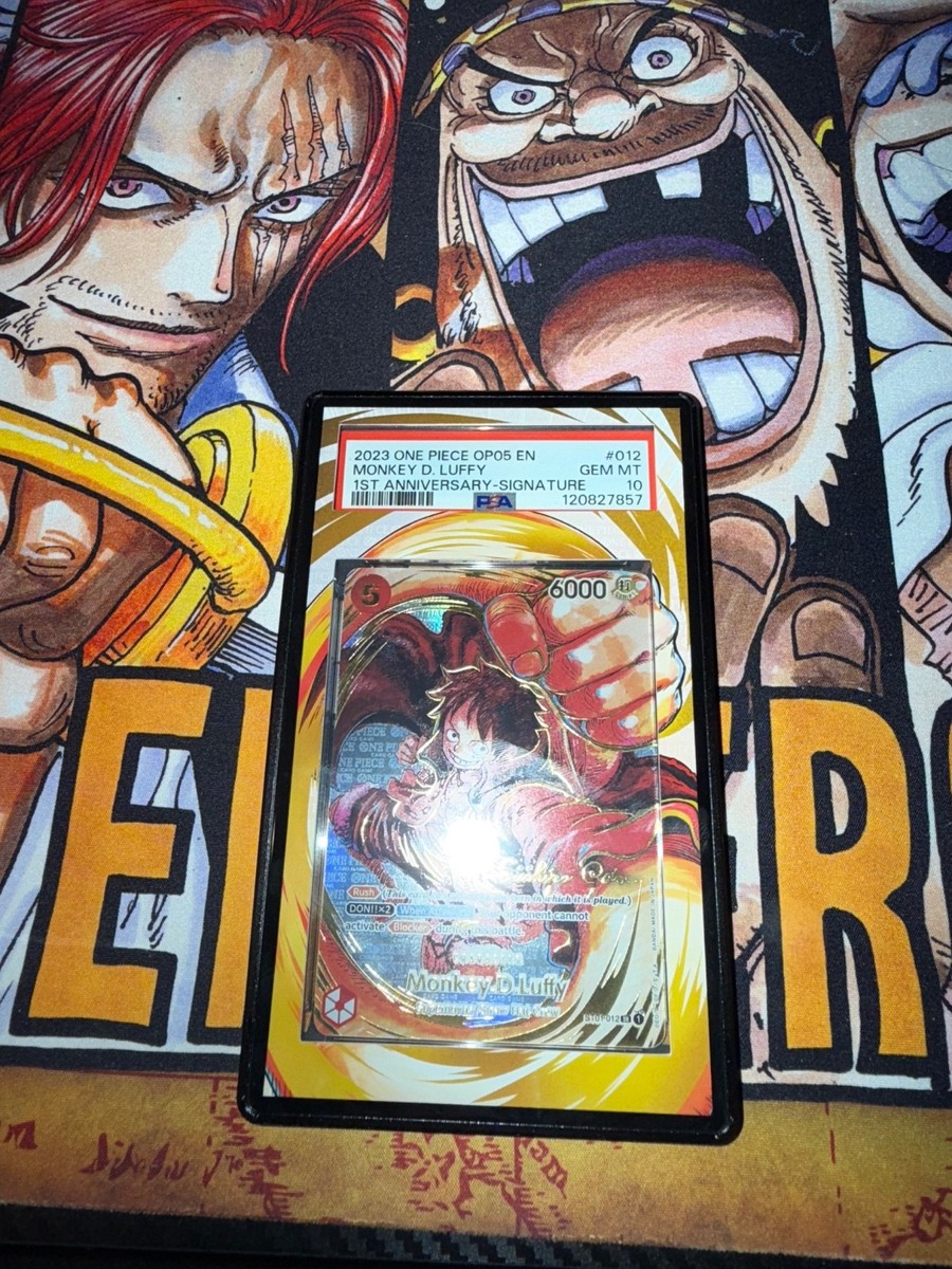 Monkey.D.Luffy (012) (Alternate Art) (Gold-Stamped Signature
