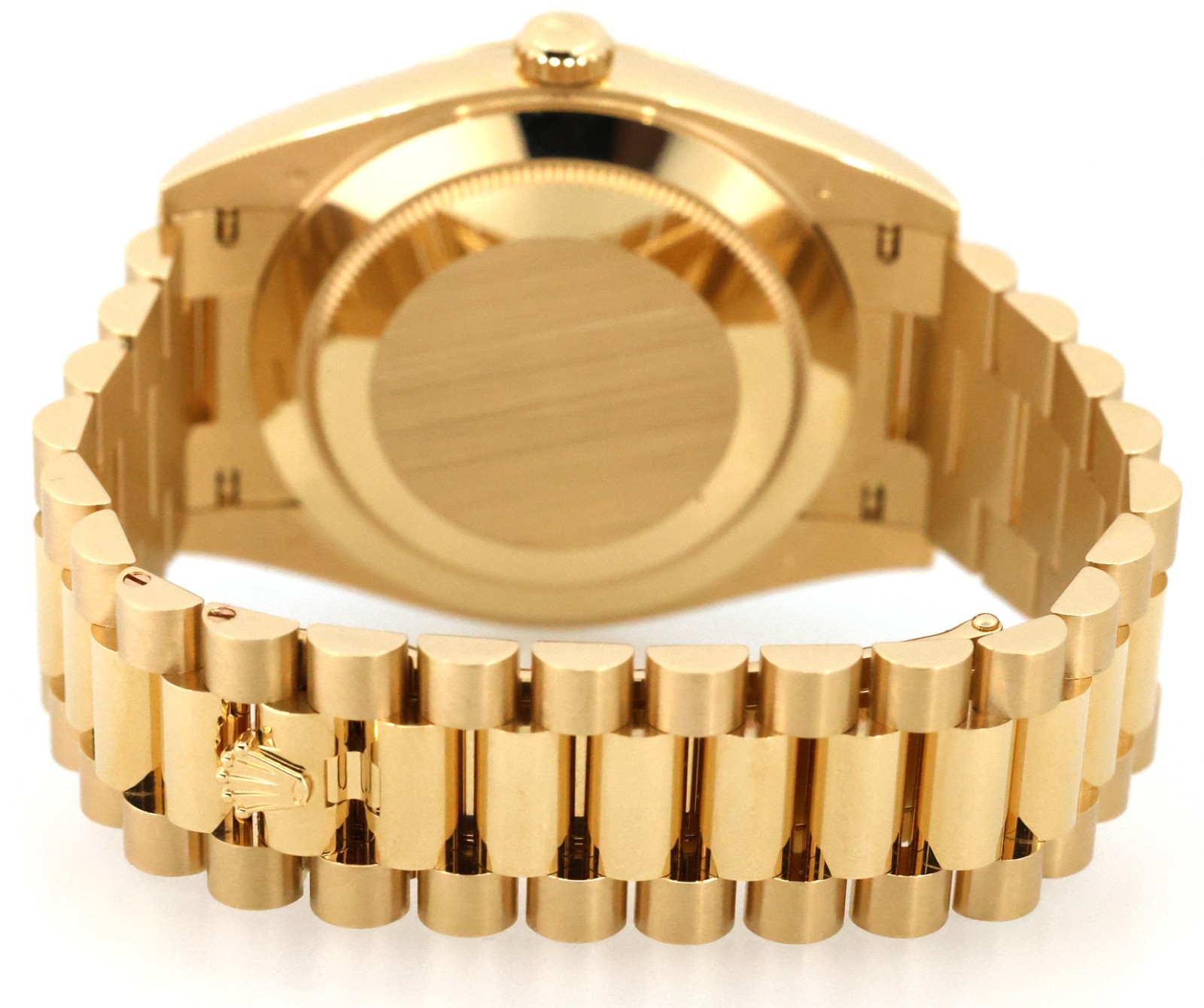 Rolex Men's Day Date President 40mm Yellow Gold Green Roman 228238, Brand New image 4